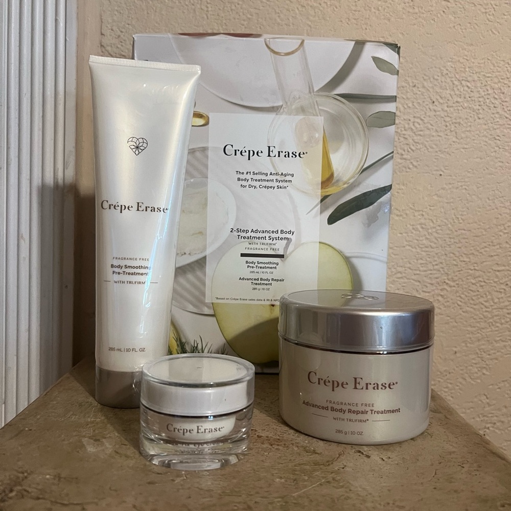 Body Firm Crepe Erase Advanced Body Treatment Bundle lot of three all sealed